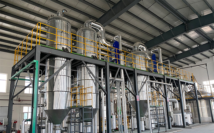 多效有機鹽廢水蒸發器